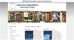 Desktop Screenshot of libreriasognalibro.it